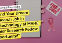 MAHE Manipal JRF Job For Genetics, Biology, Micro & Mol Bio Candidates – Apply Now MAHE Manipal JRF Positions For Genetics, Biology, Micro & Mol Bio Candidates - Apply Now
