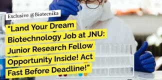 JNU Bioinformatics Job Openings - Applications Invited