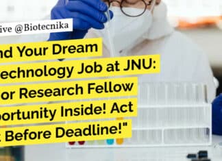 JNU Bioinformatics Job Openings - Applications Invited