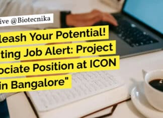 ICON plc Biotech Project Job Opening - Apply Online