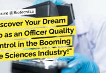 Avantor Quality Control Officer Job