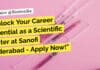 Scientific Writer at Sanofi - Life Sciences Apply Online