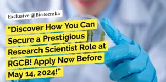 RGCB Project Scientist Non-Med Job With Rs. 67,000 pm Pay - Appy Online