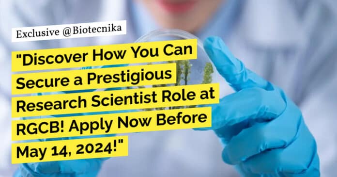 RGCB Project Scientist Non-Med Job With Rs. 67,000 pm Pay - Appy Online