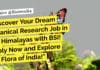 Discover Your Dream Botanical Research Job in the Himalayas with BSI! Apply Now! Government Botany Job Openings - Apply @ Botanical Survey of India