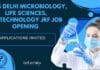 AIIMS Delhi Microbiology, Life Sciences, Biotechnology JRF Job Opening – Applications Invited AIIMS Delhi Microbiology