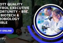 Abbott Quality Control Executive