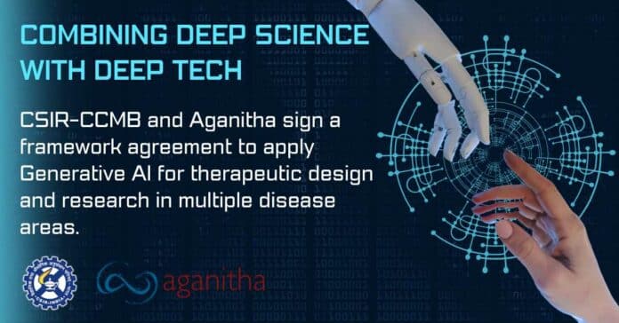 Aganitha & CSIR-CCMB Agreement Signed to apply Generative AI 