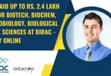 BIRAC Jobs Microbiology