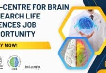 IISc-CBR Life Sciences Research Jobs - Apply Now