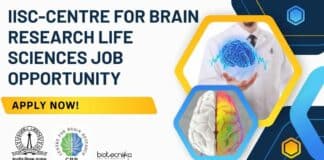 IISc-CBR Life Sciences Research Jobs - Apply Now
