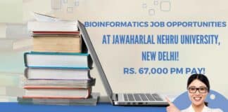 Bioinformatics Job Opportunities at JNU