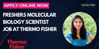 Freshers Molecular Biology Job