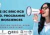 The i3c BRIC-RCB Ph.D. Programme in Biosciences – Application Portal Open, Start Applying! The i3c BRIC-RCB PhD Programme in Biosciences