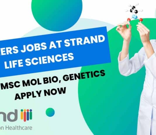 Freshers Jobs at Strand Life Sciences