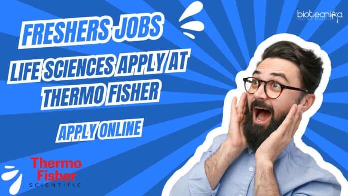 Freshers Jobs For Life Sciences