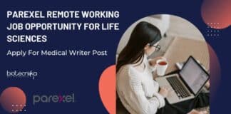 Parexel Remote Working Job Opportunity