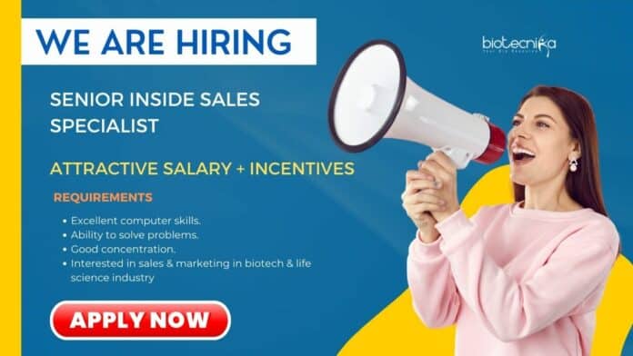 Sales Specialist Job