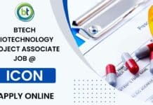 BTech Biotechnology Project Associate