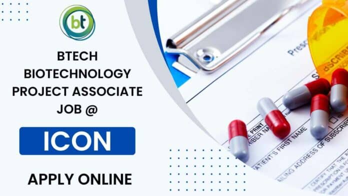 BTech Biotechnology Project Associate