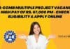 CSIR-CCMB Multiple Project Vacancies, High Pay of Rs. 67,000 pm – Check Eligibility & Apply Online CSIR-CCMB Project Vacancies 2024