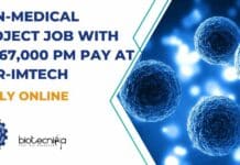 IMTECH Non-Medical Project Job Opening - Apply Online