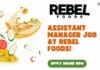 Assistant Manager Job at Rebel Foods! Apply Now! Rebel Foods Quality Assurance Manager
