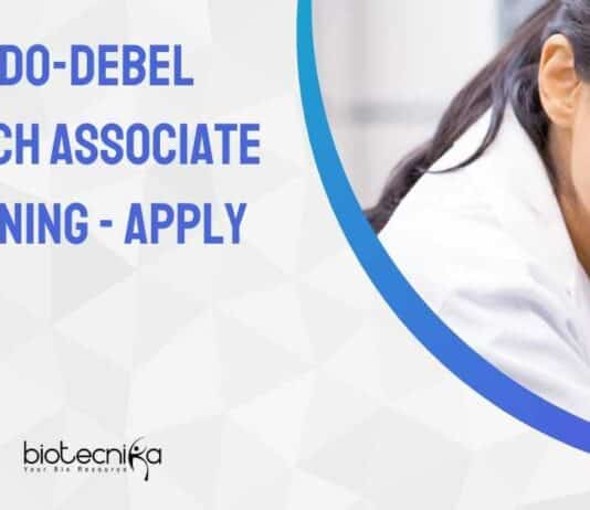Govt DRDO-DEBEL Research Associate Job