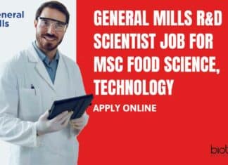 General Mills R&D Scientist Job For MSc Food Science, Technology – Apply Online General Mills R&D Scientist Job For MSc Food Science, Technology