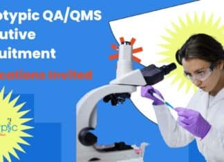 Genotypic QA/QMS Executive Recruitment