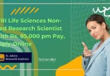 SJRI Project Scientist Non-Med
