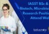 IASST Research Job Openings