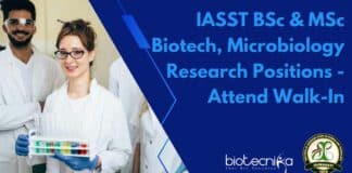 IASST Research Job Openings