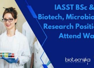 IASST Research Job Openings