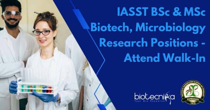 IASST Research Job Openings