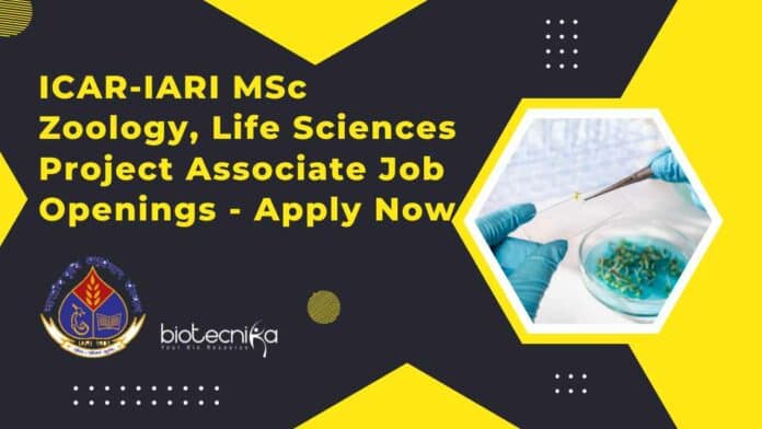 ICAR-IARI MSc Zoology