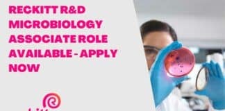 Reckitt R&D Microbiology Associate