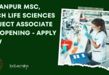 IIT Kanpur MSc BTech Life Sciences