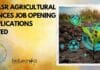 JNCASR Agricultural Sciences Job