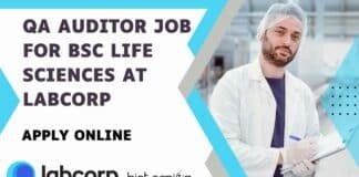 Labcorp QA Job Opening