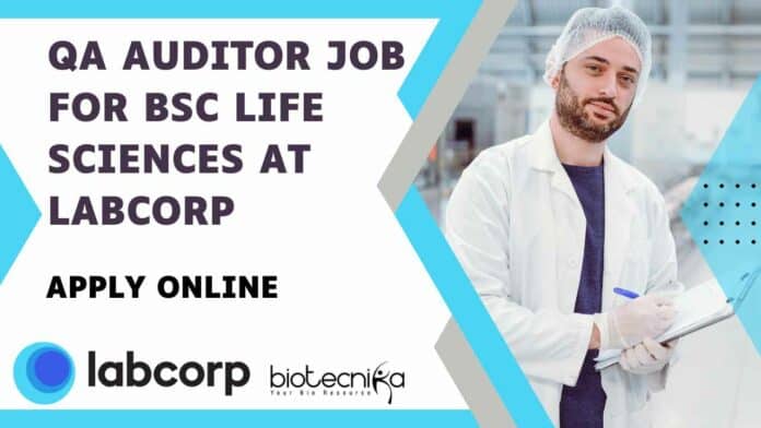 Labcorp QA Job Opening