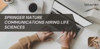 Springer Nature Associate Editor Job