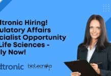 Medtronic Hiring Regulatory Affairs
