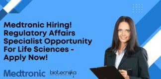 Medtronic Hiring Regulatory Affairs