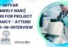 ICMR-NITVAR (Formerly NARI) Hiring For Project Vacancy – Attend Walk-In-Interview ICMR-NITVAR Project Job Opening For Mol Bio
