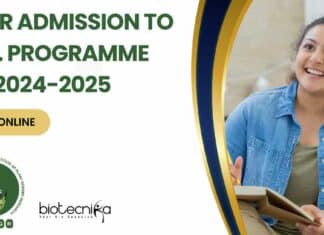 NIPGR PhD Admissions 2024-25
