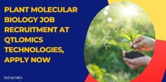 Plant Molecular Biology Job Recruitment