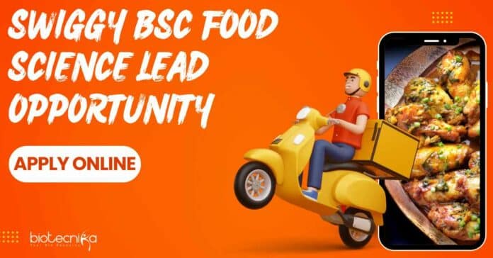 Swiggy BSc Food Science