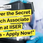 IISER Kolkata PhD Biology Research Job Opening – Applications Invited IISER Kolkata PhD Biology Research Job Opening - Applications Invited