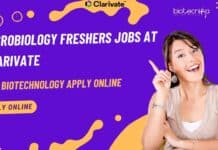 Microbiology Freshers Jobs India